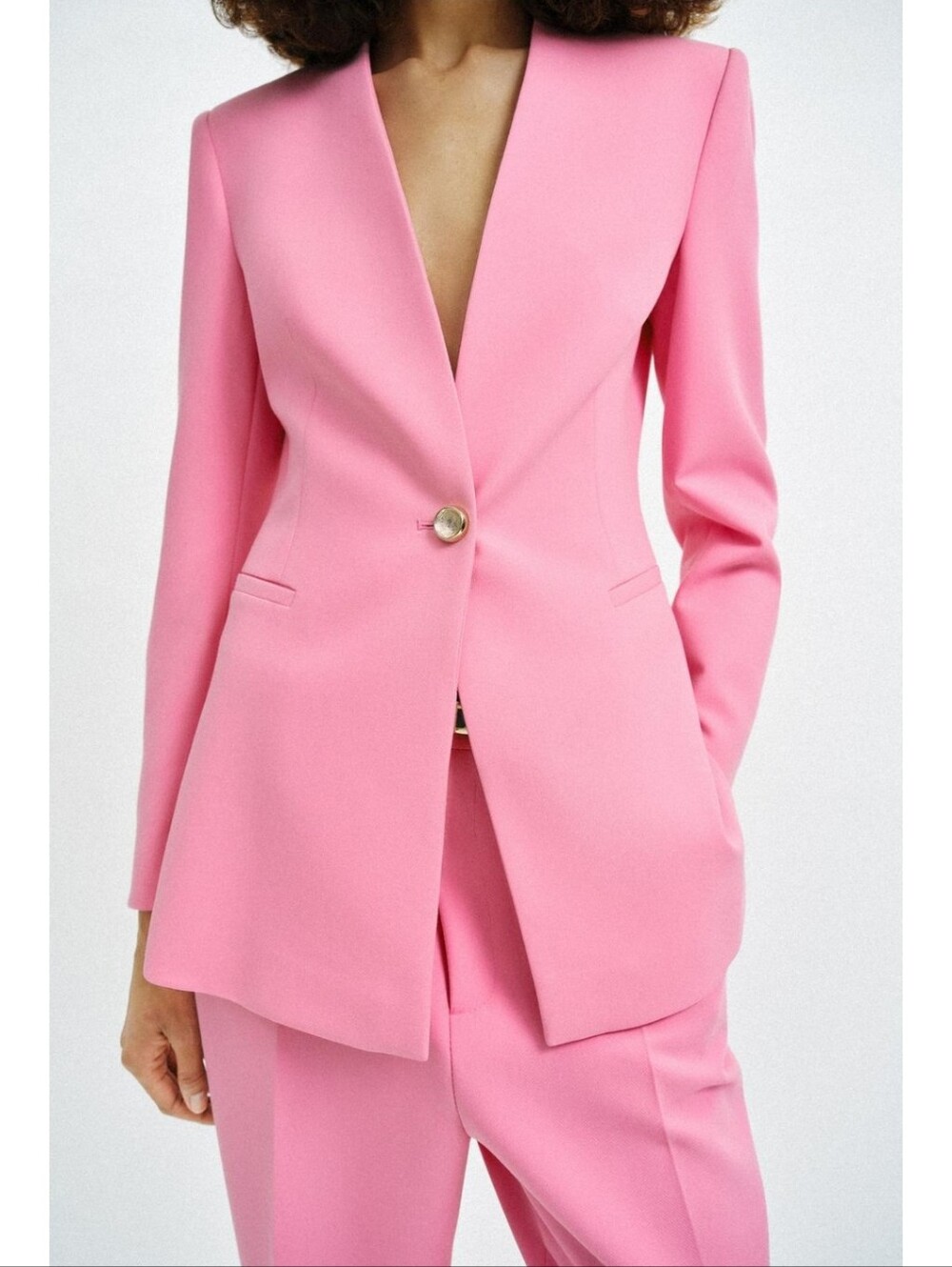 Zara Pink Blazer Size S NWT